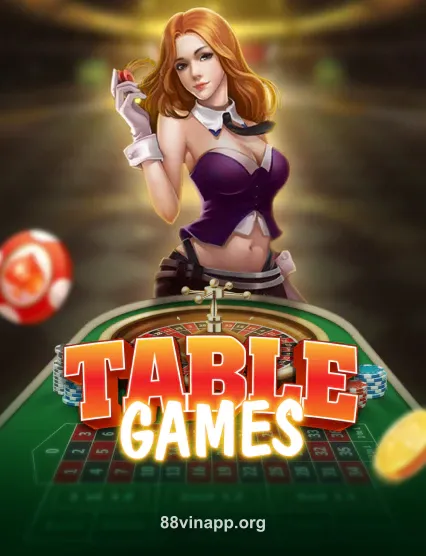 Athena Table Games Portrait tại 88vin